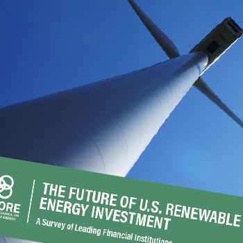 ACORE: The Future of U.S. Renewable Energy Investment Survey