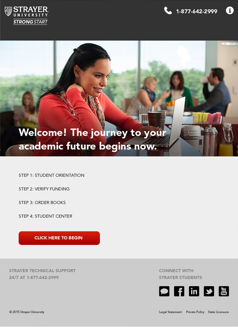 White & Partners: Strayer Strong Start