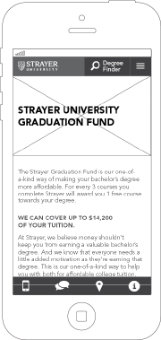 Strayer Mobile Refresh: UX