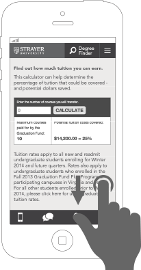 Strayer Mobile Refresh: UX