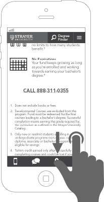 Strayer Mobile Refresh: UX