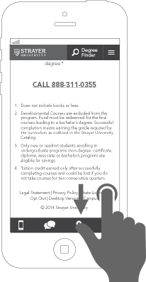 Strayer Mobile Refresh: UX